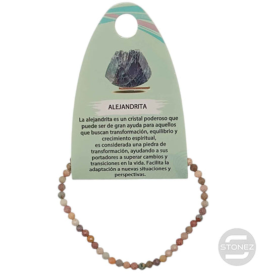 600602614 Pulsera Facetada Alejandrita 3 mm
