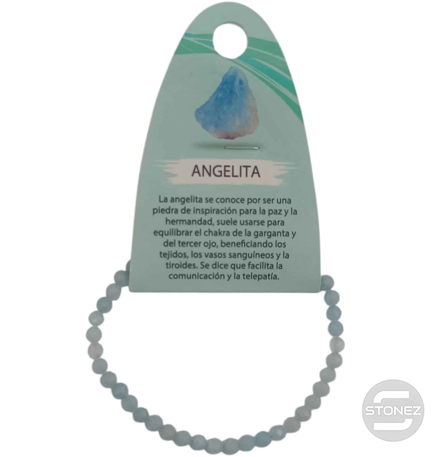 600603280 Pulsera Facetada Angelita 4 mm