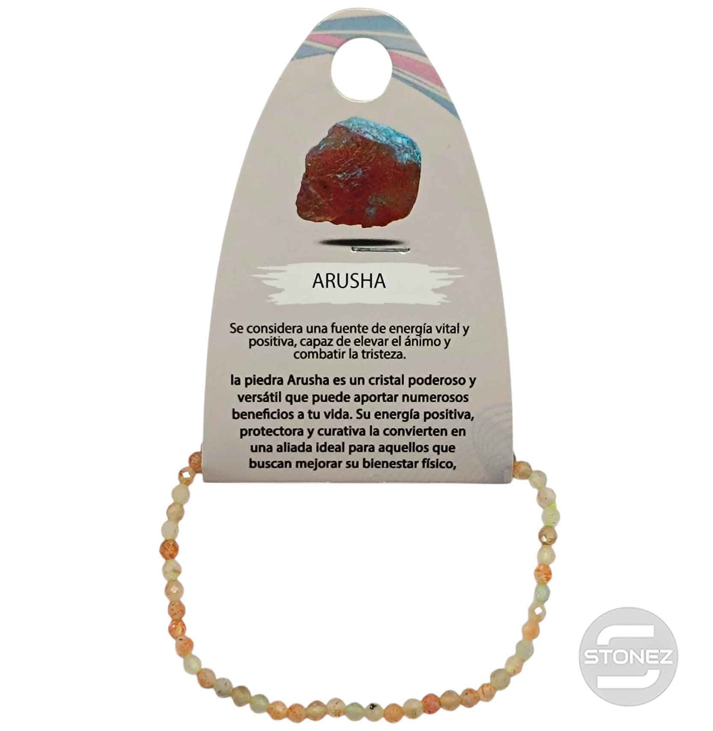 600603281 Pulsera Facetada Arhusa 3 mm