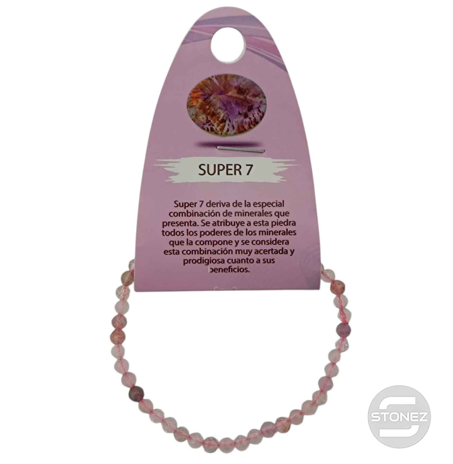 600603293 Pulsera Facetada Super 7 4 mm