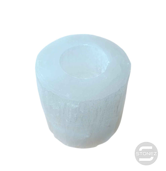600702638 Porta Vela Portavela Selenita 8 Cms Aprox