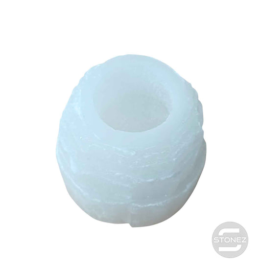 600702642 Porta Vela Portavela Selenita 8 Cms Aprox