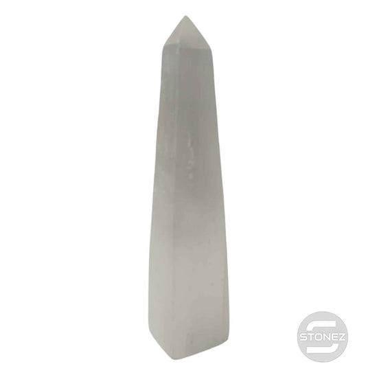 600702667 Torre en Selenita 4 lados 20 Cms Aprox