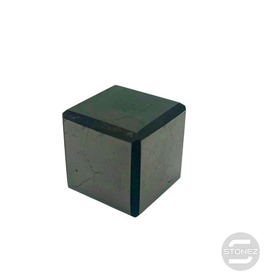 600803838 Cubo Shungita 3 Cms Aprox Pulido