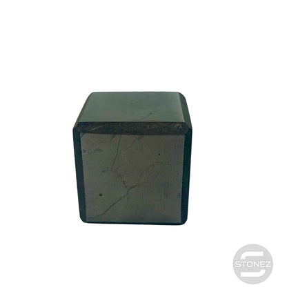 600803838 Cubo Shungita 3 Cms Aprox Pulido