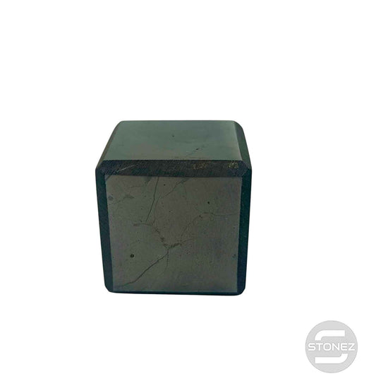 600803838 Cubo Shungita 3 Cms Aprox Pulido