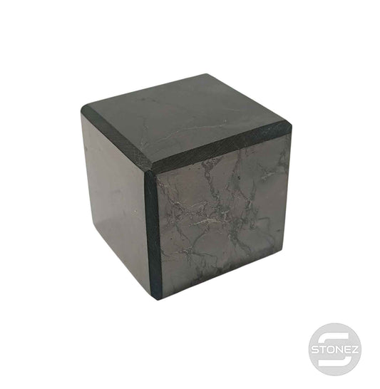 600803839 Cubo Shungita 4 Cms Aprox Pulido