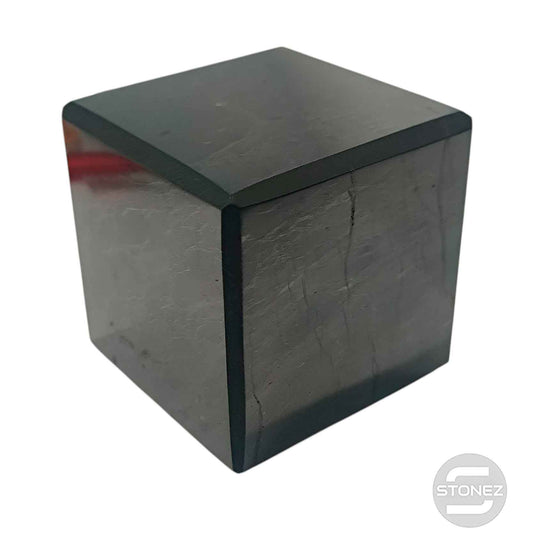 600803841 Cubo Shungita 6 Cms Aprox Pulido