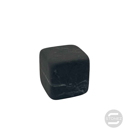 600803842 Cubo Shungita 2 Cms Aprox No Pulido