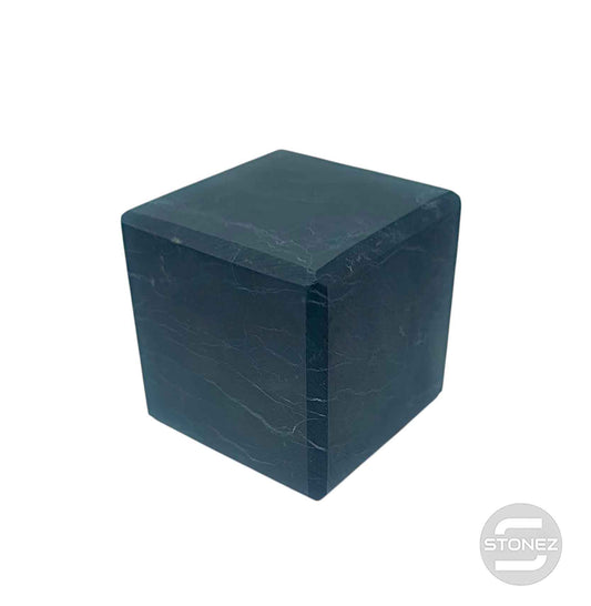 600803845 Cubo Shungita 5 Cms Aprox No Pulido