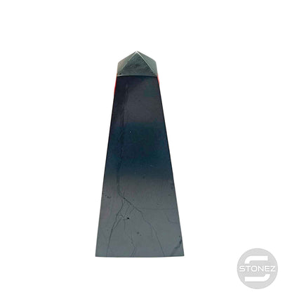 600803849 Obelisco Shungita 3X7 Cms Aprox Pulido