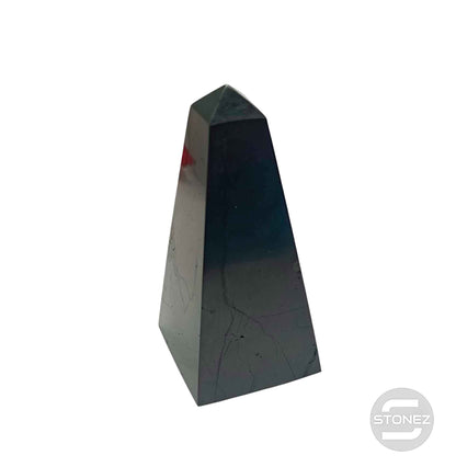 600803849 Obelisco Shungita 3X7 Cms Aprox Pulido
