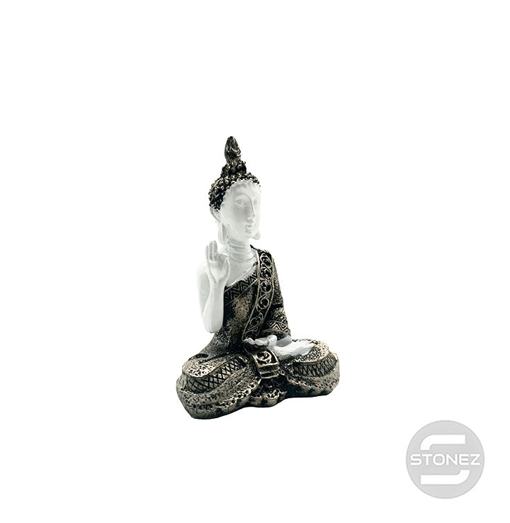 Cargue la imagen en el visor de la galería, 60188-02 Figura En Resina Buda 9 X 6,5 Cms Aprox.
