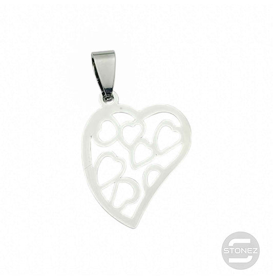 60350-29 Colgante Acero Corazon 25 mm