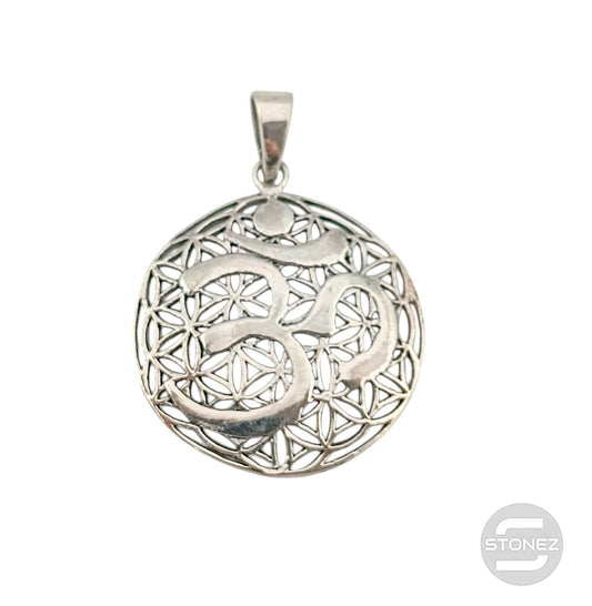50350 Colgante De Plata 925 Om 27 mm