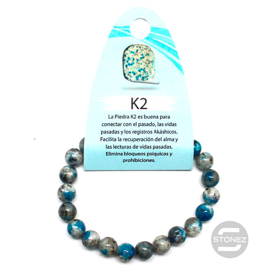 6059500 Pulsera Piedra Natural K2 8 mm