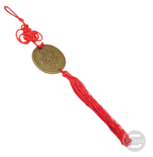 60628-08 Colgante Feng Shui Buda Feliz 30 Cms Aprox Largo