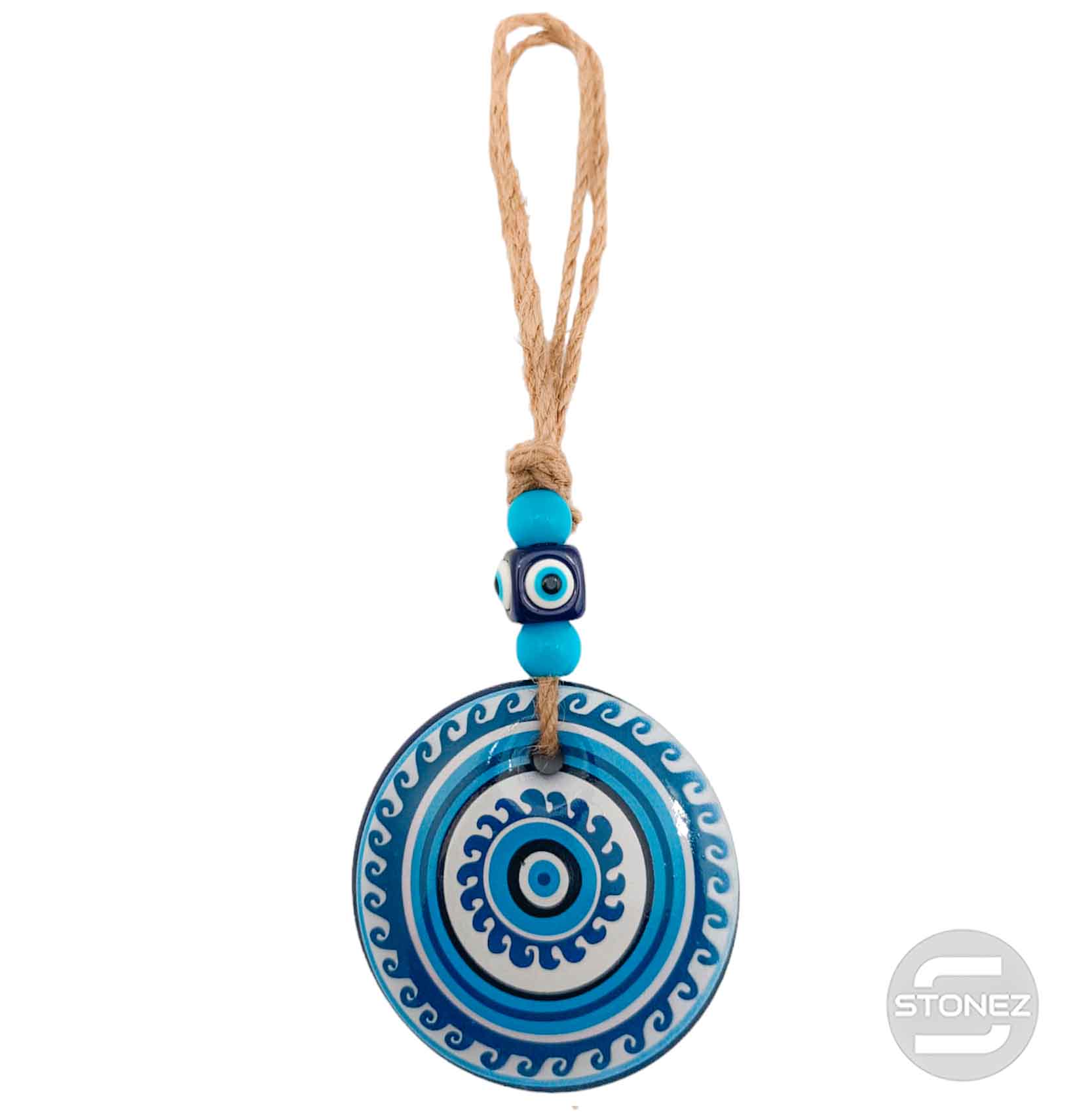 6069000 Amuleto Ojo Turco Para Colgar 23X7.5 Cms Aprox