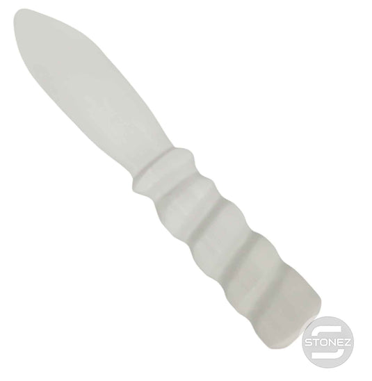 60793-01 Cuchillo/Puñal  Selenita 20 Cms Aprox