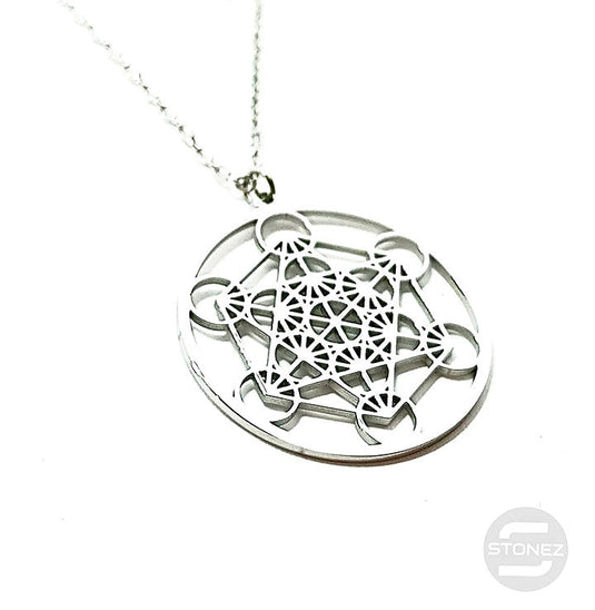 60797-09 Collar Acero Metatron 25 mm Cadena 40+5 Cms