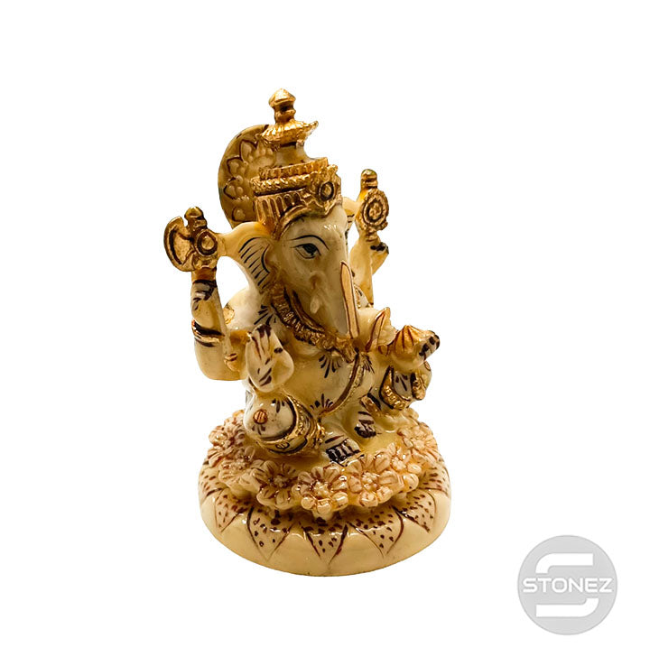 Carregue a imagem no visualizador da galeria, 60851 Figura En Resina Diosa Ganesha 11 X 6,5 Cms Aprox.
