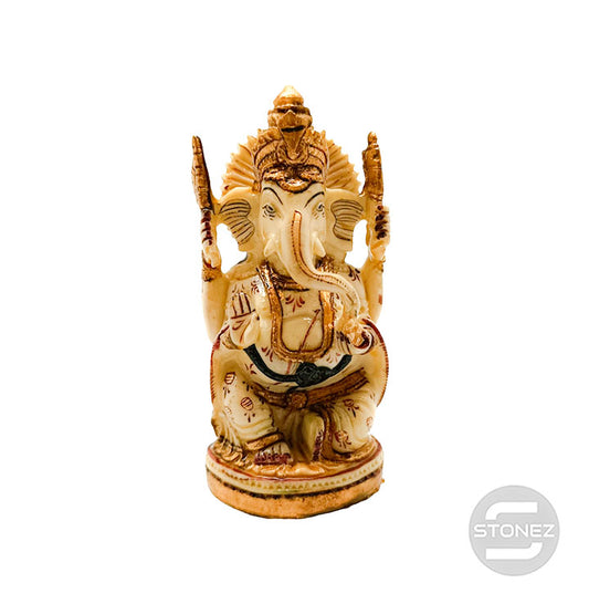 60852 Figura En Resina Diosa Ganesha 13,5 X 6 Cms Aprox.