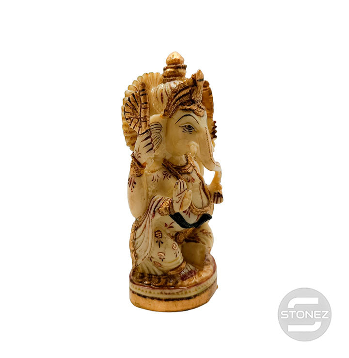 Cargue la imagen en el visor de la galería, 60852 Figura En Resina Diosa Ganesha 13,5 X 6 Cms Aprox.
