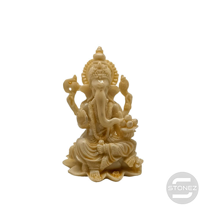 Cargue la imagen en el visor de la galería, 60856 Figura En Resina Diosa Ganesha 10 X 6 Cms Aprox.
