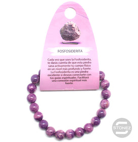 6097700 Pulsera Piedra Natural Fosfosiderita 8 mm