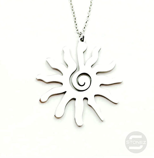 61014-07 Collar Acero Sol 31 mm Cadena 40+5 Cms.
