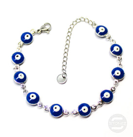 61050-01 Pulsera Acero Con Ojo Turco