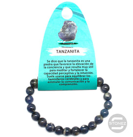 6106300 Pulsera Piedra Natural Tanzanita 7 mm