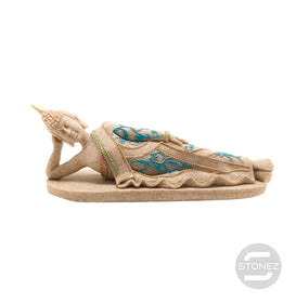 61106 Figura En Resina Buda Tumbada 22 X 6 Cms Aprox.