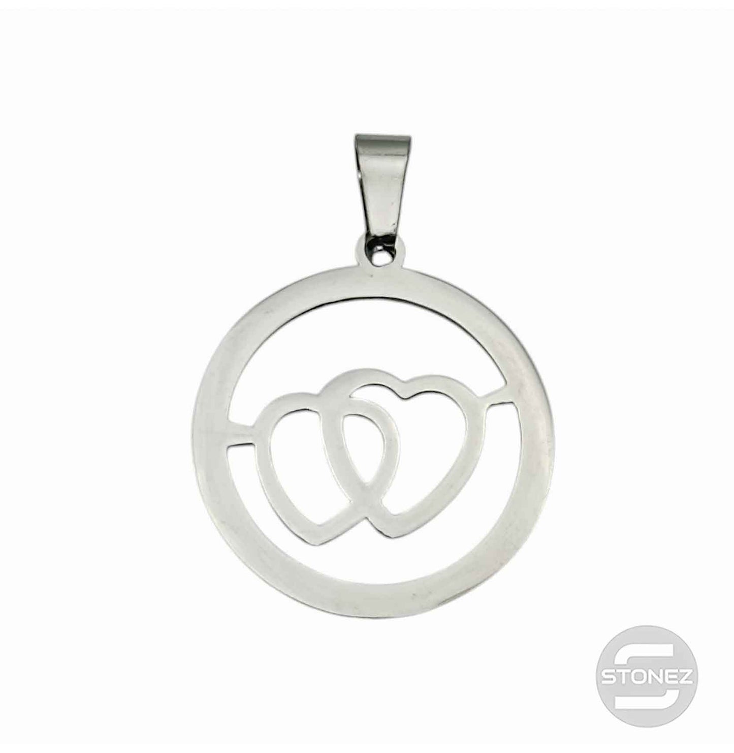 61107-29 Colgante Acero Corazon 25 mm