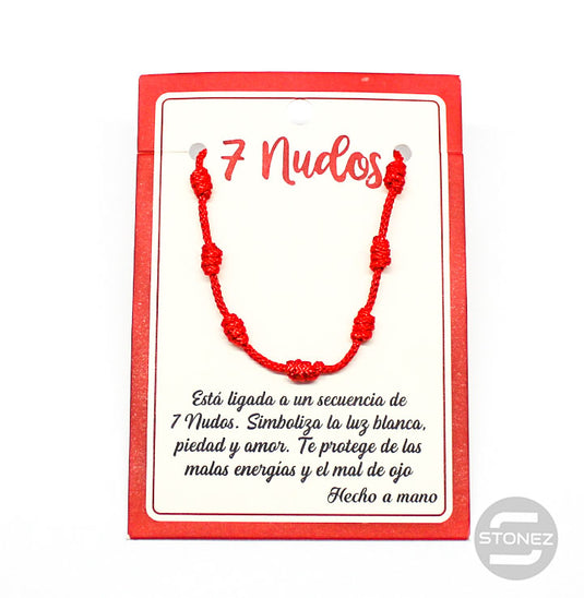 61111 Paquete 12 Pulsera 7 Nudos