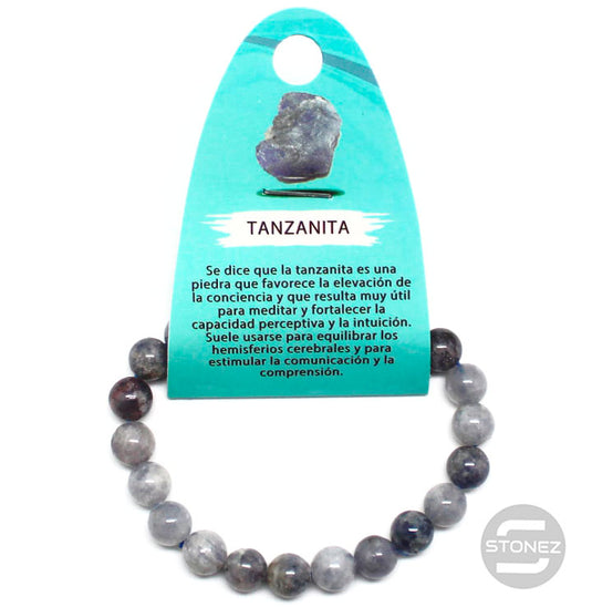 6122700 Pulsera Piedra Natural Tanzanita B 8 mm