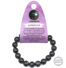 6123100 Pulsera Piedra Natural Astrofilita 10 mm