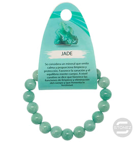 6164500 Pulsera Piedra Natural Jade Burma 10 mm