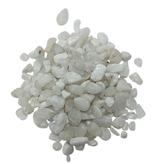 Bolsa 100 Gramos Piedra Chips Piedra Luna 2 mm Aprox 111401059-61 - stonez