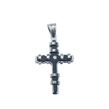 Colgante Acero Cruz 30 mm 600103461-07 - stonez