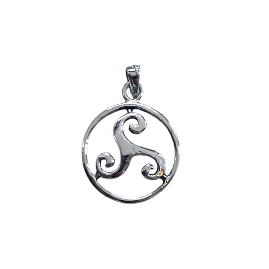 Colgante De Plata 925 Trisquel 20 mm 55991