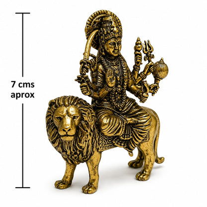 Figura En Latón Durga 7 Aprox UNIDADES LIMITADAS REF 60030437