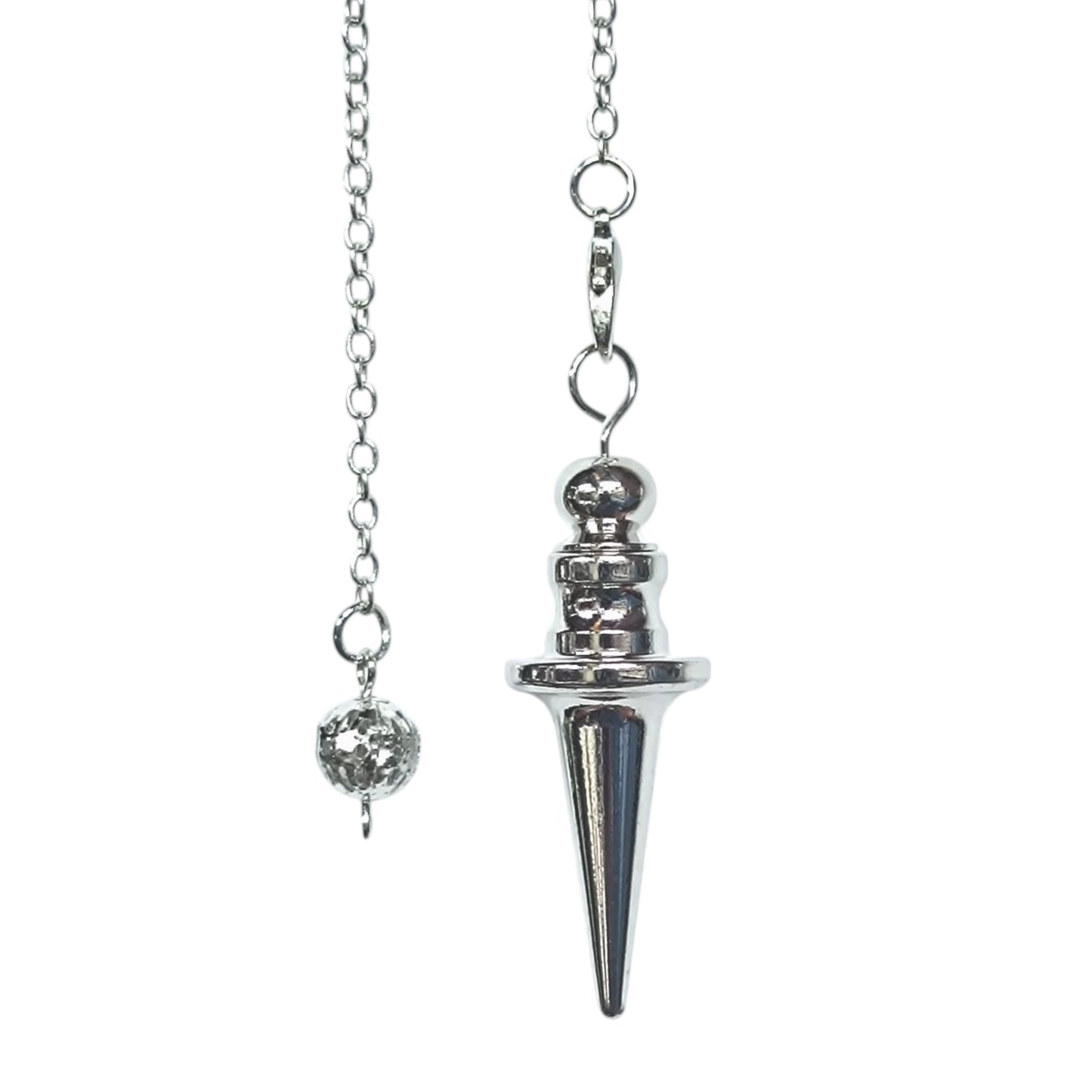 Pendulo Metal Color Plata Parte Superior Con Rosca Para Testigo 112201003-13