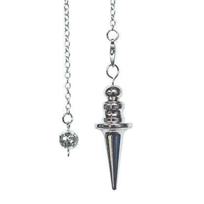 Pendulo Metal Color Plata Parte Superior Con Rosca Para Testigo 112201003-13