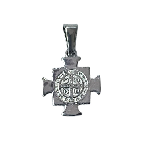 600103449-11 Colgante Acero Cruz San Benito 20 mm
