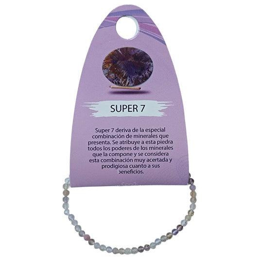 Pulsera Facetada Infantil Super Siete 3 mm 15,5 Cms Aprox 600604267