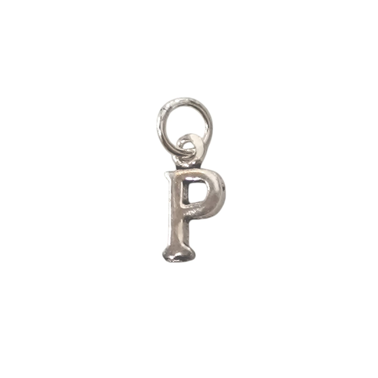 Colgante De Plata 925 Letra P 10 mm Aporx 55293-16
