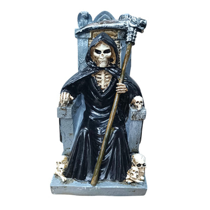 Figura Santa Muerte 22 Cms Aprox Color Negro Ref: 600104488