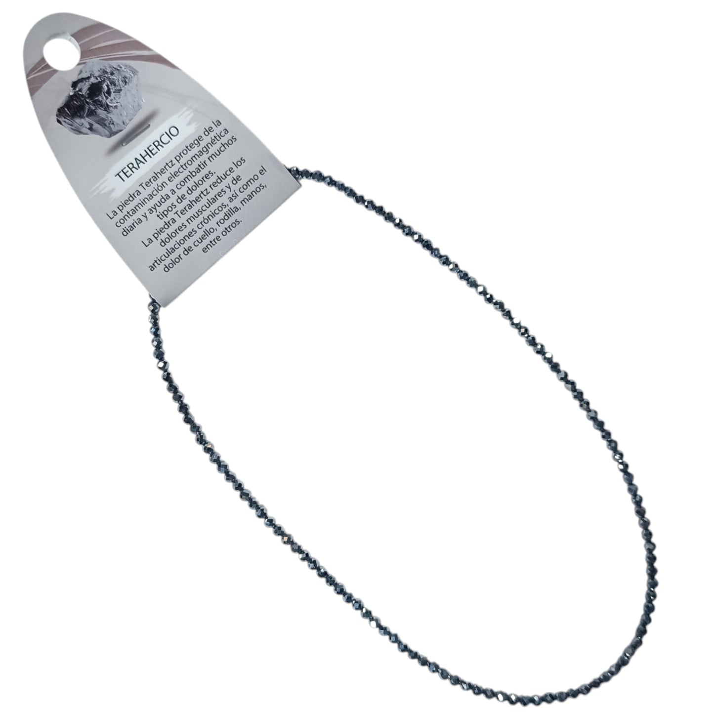 600603720 Collar Terahercio 3 mm Facetada 40+5 Cms Cierre Acero