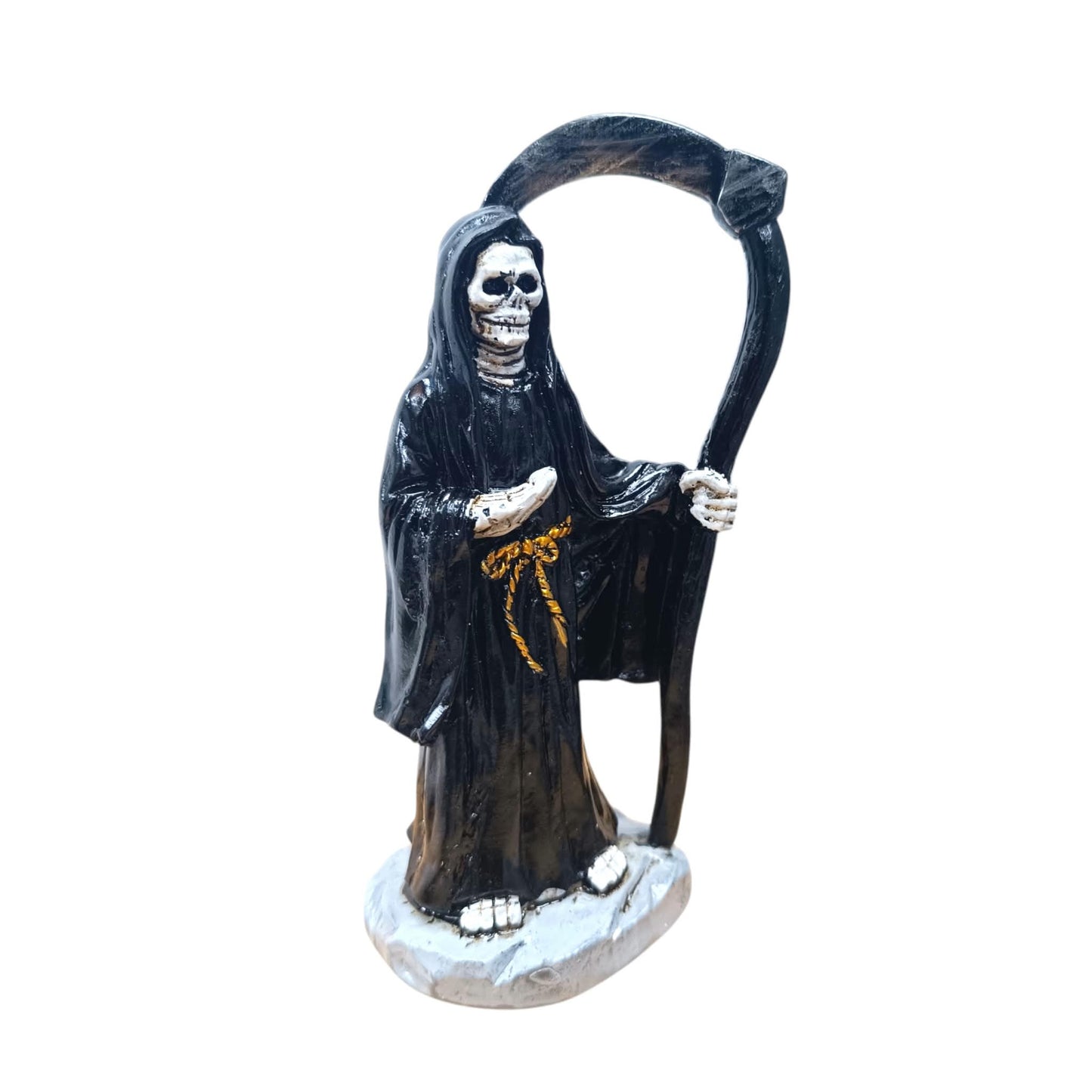 Figura Santa Muerte 23 Cms Aprox Color Negro Ref: 600104487